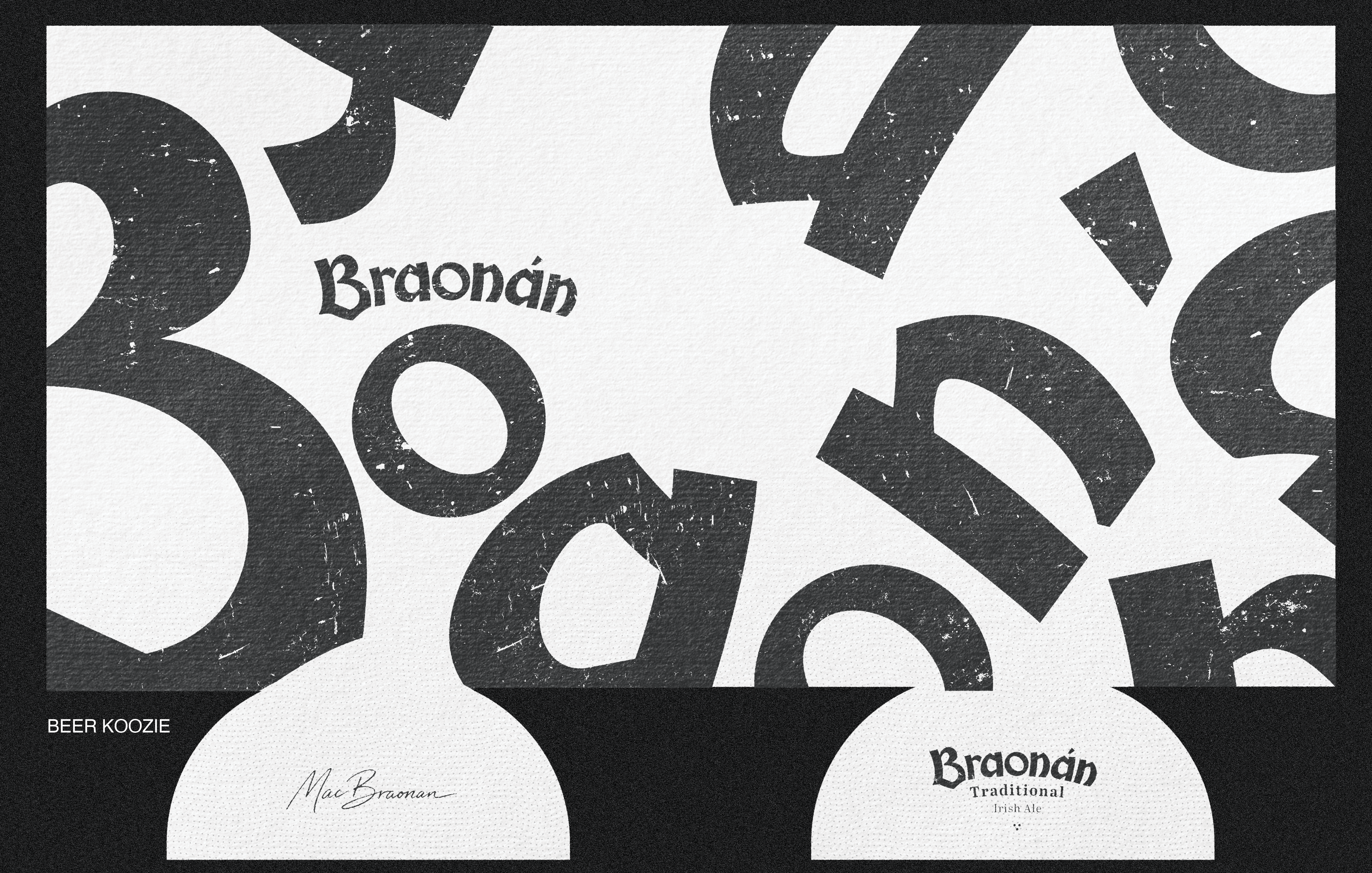 Braonan beer koozie